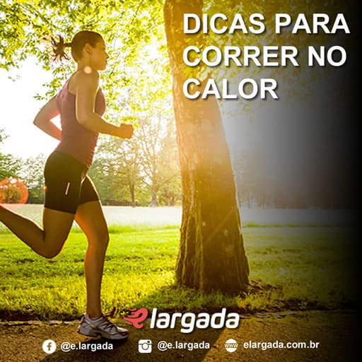 Como correr no calor